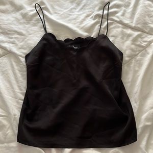 Silk tank top